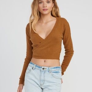 RVCA Wrap Sweater